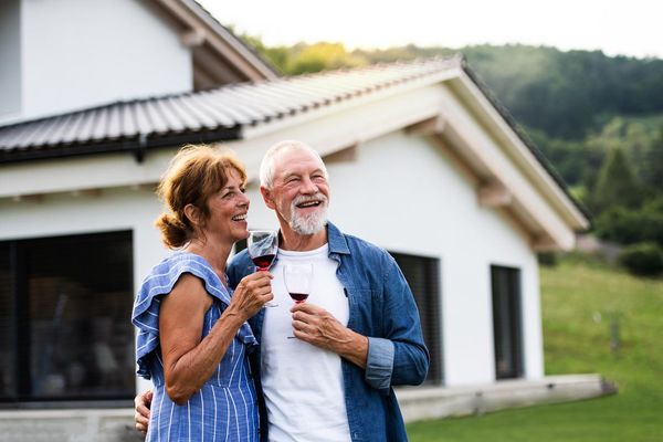 Immobilien Abita Paar Eigenheim Haus Garten