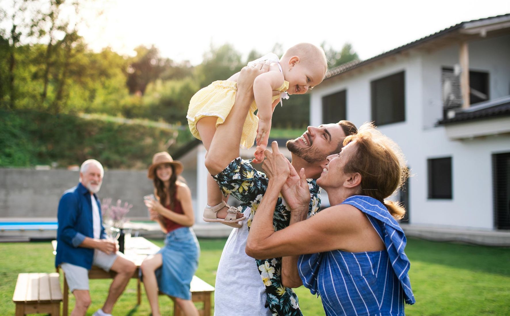 Immobilien Abita Familie Eigenheim Garten Haus